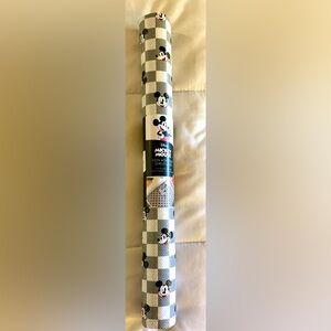 Disney Mickey Mouse Checkered Square Shelf Liner/Non Adhesive 18 X 48” NEW